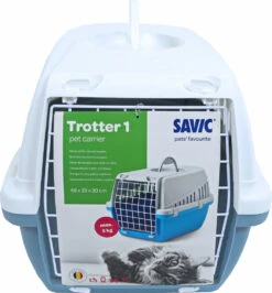 Savic Reismand Trotter 1 Earthblue/wit -Huisdierbenodigdheden Verkoop 2024 0216269 f