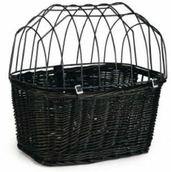 Beeztees Fietsmand + Kap Zwart