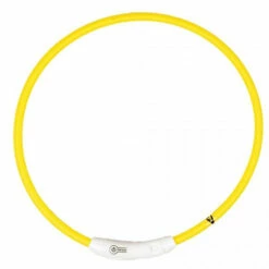 Duvo Lichthalsband Nylon Geel