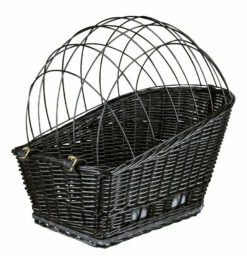 TRIXIE Fietsmand Met Rooster Voor Bagagedrager Zwart