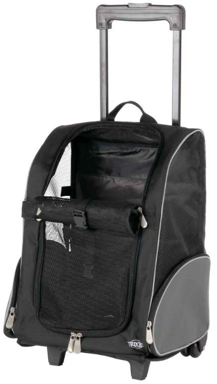 TRIXIE Trolley Hond Zwart/grijs 3 TRIXIE Trolley Hond Zwart/grijs