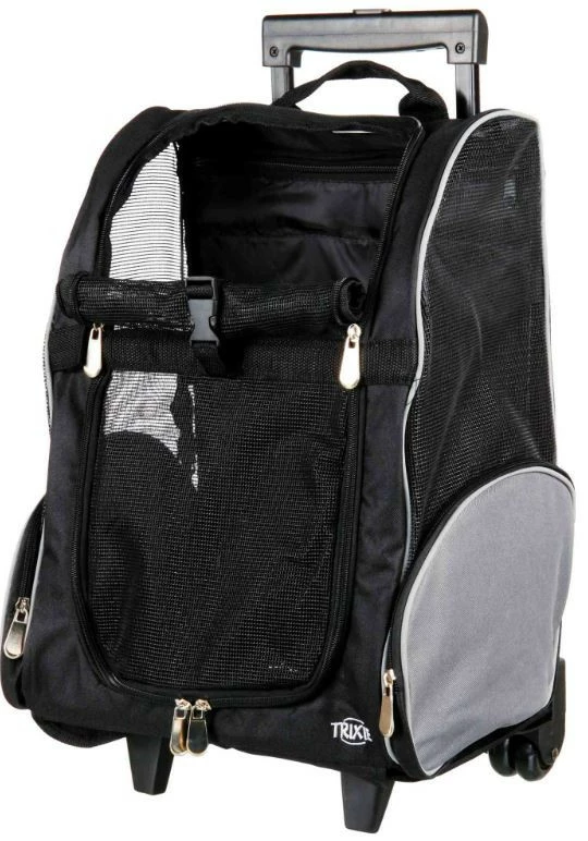 TRIXIE Trolley Hond Zwart/grijs 4 TRIXIE Trolley Hond Zwart/grijs - Image 2