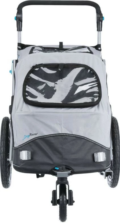 TRIXIE Opvouwbare Hondenfietskar Grijs 7 TRIXIE Opvouwbare Hondenfietskar Grijs - Image 5