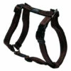 Rogz Beltz Utility Hondentuig Chocolate -Huisdierbenodigdheden Verkoop 2024 H Harness Reflective Stitching SJ J Brown