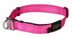 Rogz Beltz Utility Halsband Safety Pink -Huisdierbenodigdheden Verkoop 2024 RHBS25KDET0