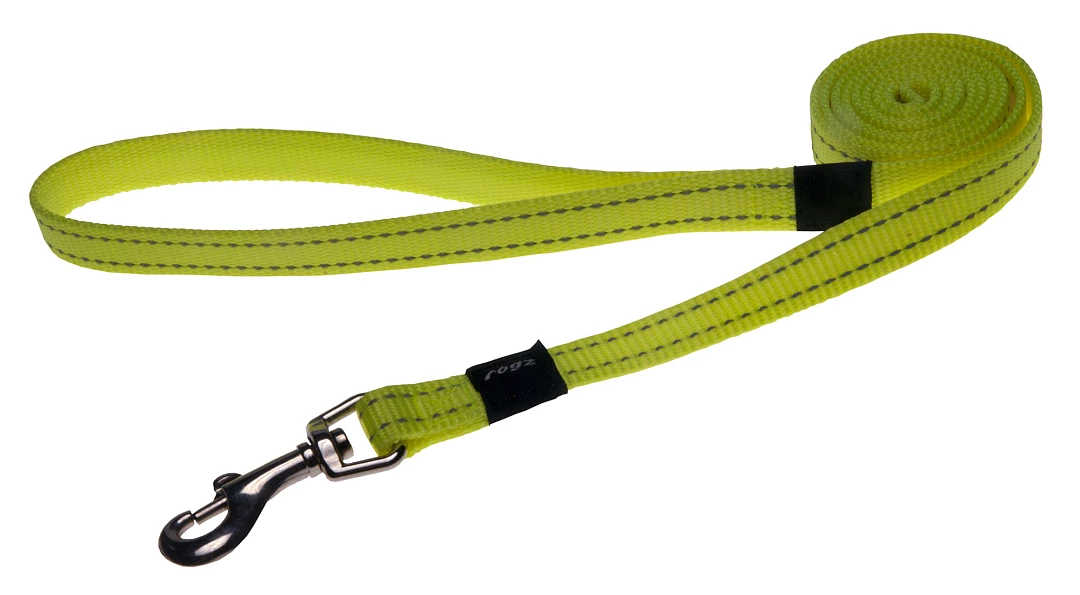 Rogz Beltz Utility Hondenlijn Lang Yellow 3 Rogz Beltz Utility Hondenlijn Lang Yellow