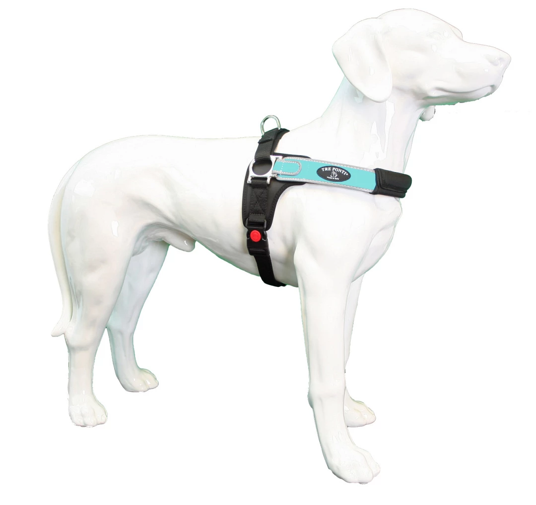 Tre Ponti Hondentuig Forza Reflective Blauw 3 Tre Ponti Hondentuig Forza Reflective Blauw