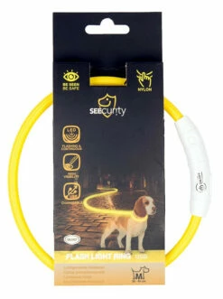 Duvo Lichthalsband Nylon Geel -Huisdierbenodigdheden Verkoop 2024 geel 45 cm